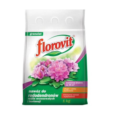 Удобрение для Гортензий, рододендронов Florovit 1кг (упаковка - 5шт)