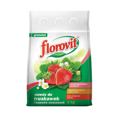 Удобрение для Клубники и земляники Florovit 1кг (упаковка - 5шт)