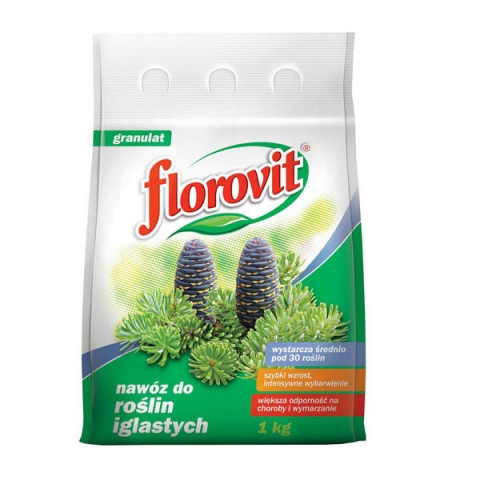 Удобрение для Хвойных растений Florovit 1кг (упаковка - 10шт)
